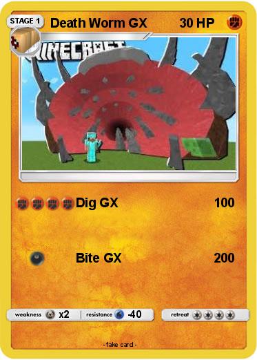 Pokemon Death Worm GX