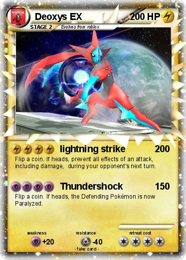 Pokemon Deoxys EX