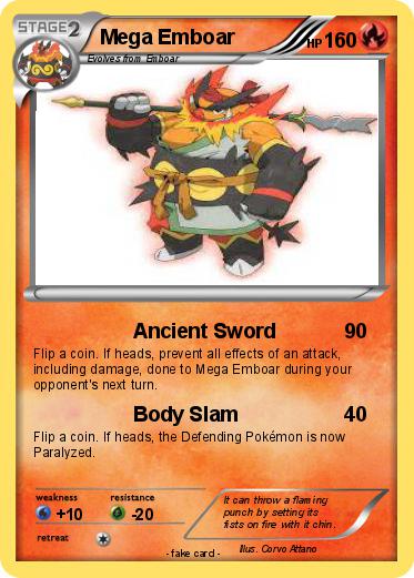 Pokemon Mega Emboar