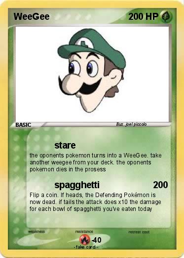 Pokemon WeeGee
