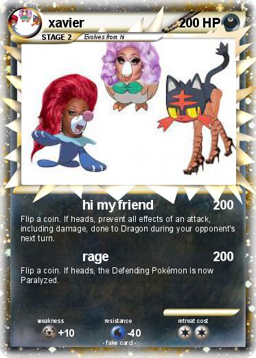 Pokemon xavier