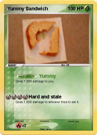 Pokemon Yummy Sandwich