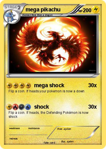 Pokemon mega pikachu