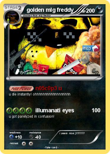 Pokemon golden mlg freddy