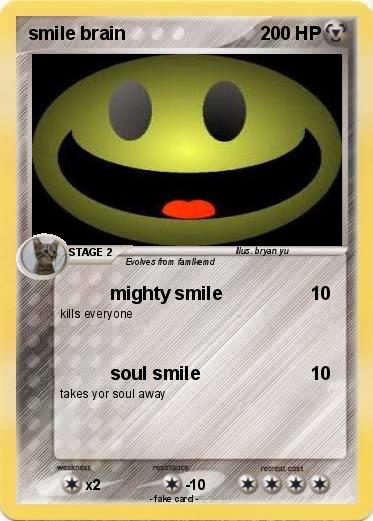 Pokemon smile brain