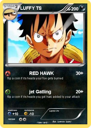 Pokemon LUFFY TS