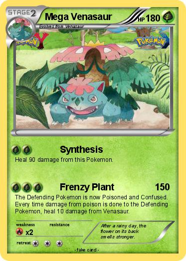 Pokemon Mega Venasaur