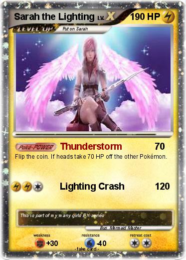 Pokemon Sarah the Lighting