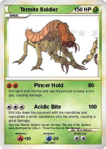 Pokemon Termite Soldier
