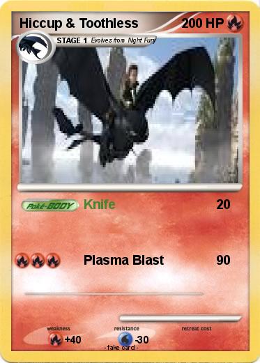 Pokemon Hiccup & Toothless