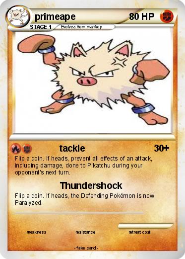 Pokemon primeape