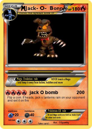 Pokemon Jack- O-  Bonnie