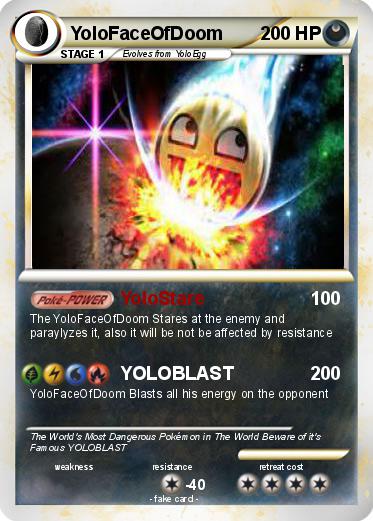 Pokemon YoloFaceOfDoom