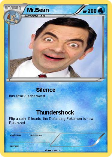 Pokemon Mr.Bean