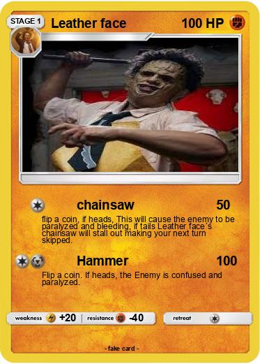 Pokemon Leather face