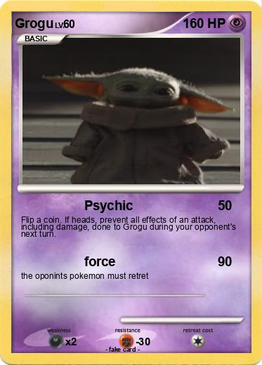 Pokemon Grogu Pokemon Grogu
