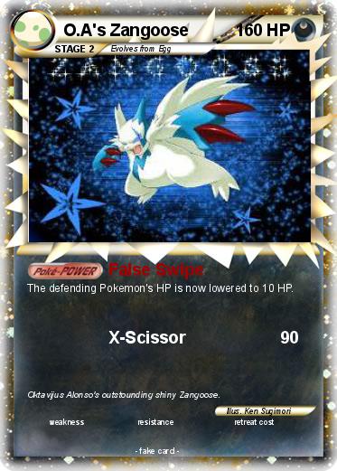 Pokemon O.A's Zangoose