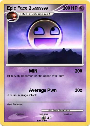 Pokemon Epic Face 2