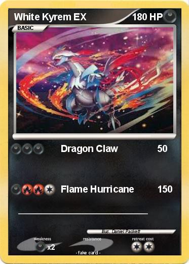 Pokemon White Kyrem EX