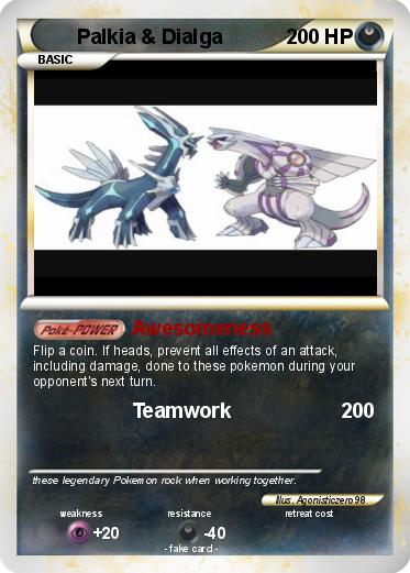 Pokemon Palkia & Dialga