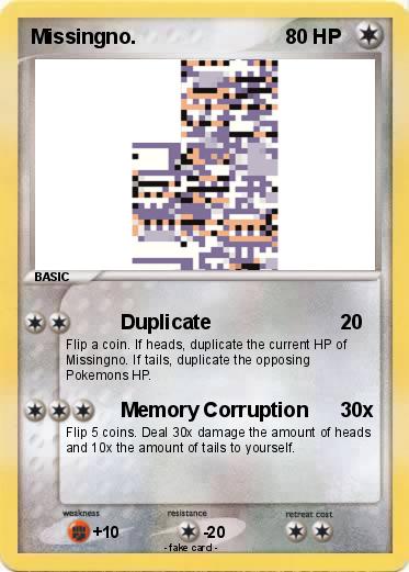 Pokemon Missingno.