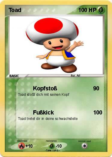 Pokemon Toad