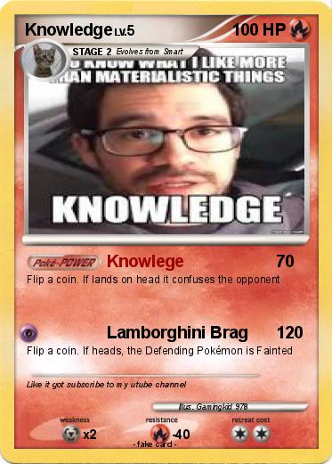 Pokemon Knowledge