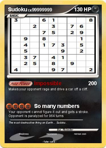 Pokemon Sudoku