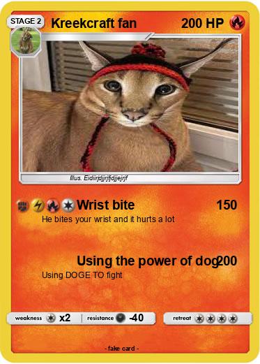Pokemon Kreekcraft fan