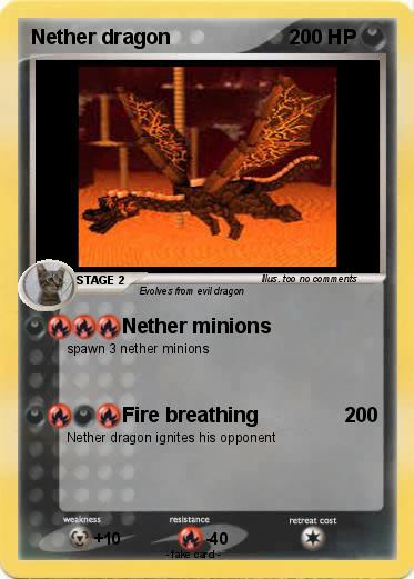 Pokemon Nether dragon