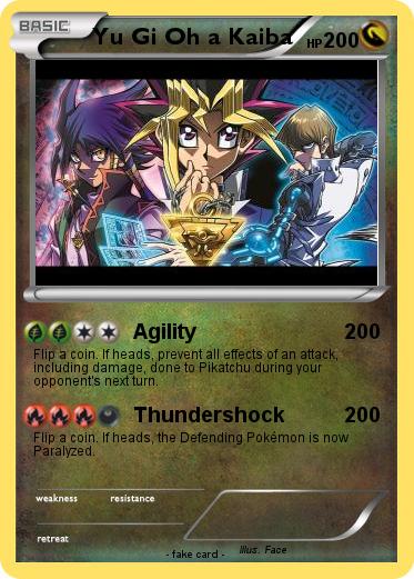 Pokemon Yu Gi Oh a Kaiba