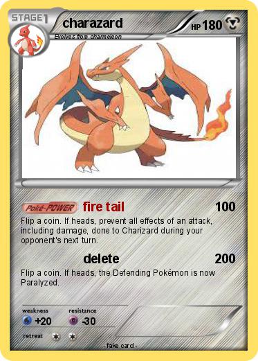 Pokemon charazard