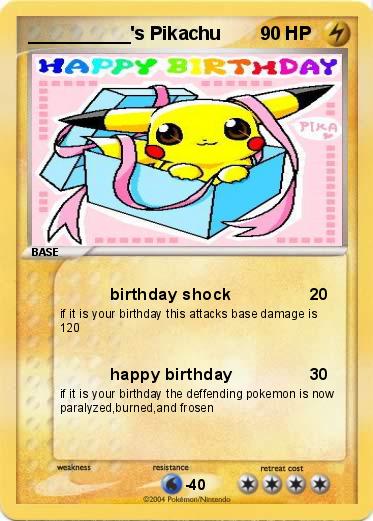 Pokemon __________'s Pikachu