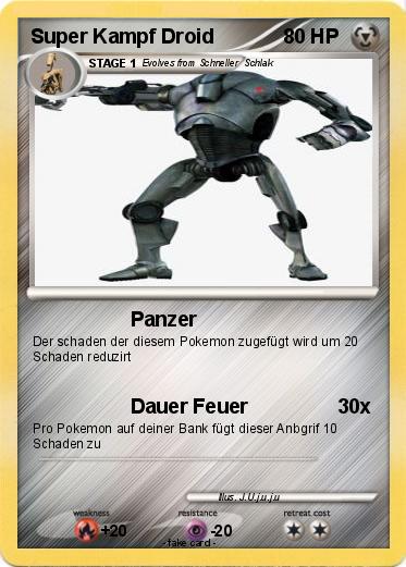 Pokemon Super Kampf Droid
