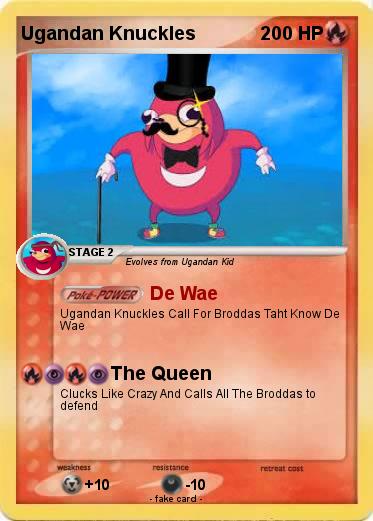Pokemon Ugandan Knuckles