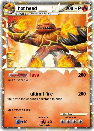 Pokemon hot head