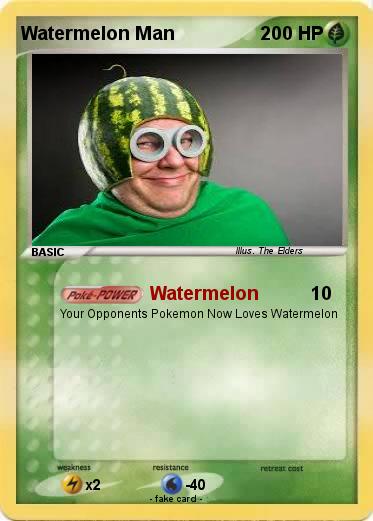 Pokemon Watermelon Man