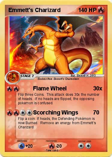 Pokemon Emmett's Charizard