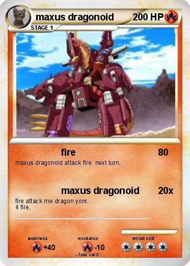 Pokemon maxus dragonoid