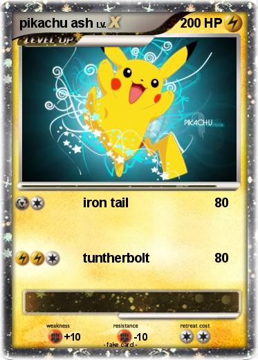 Pokemon pikachu ash