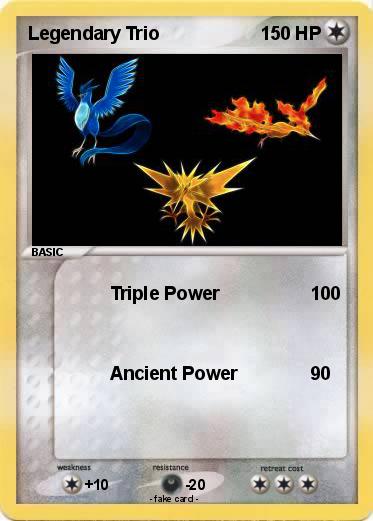 Pokemon Legendary Trio