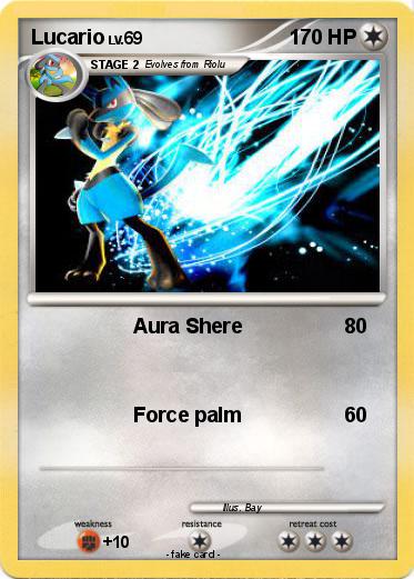 Pokemon Lucario Pokemon Lucario