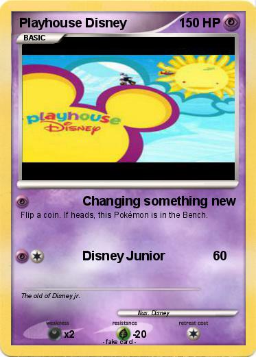 Pokemon Playhouse Disney