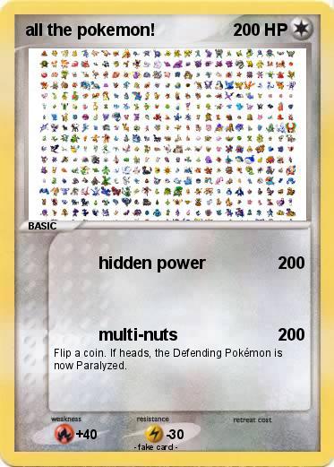 Pokemon all the pokemon!