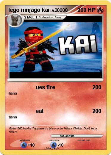 Pokemon lego ninjago kai