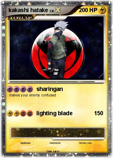 Pokemon kakashi hatake