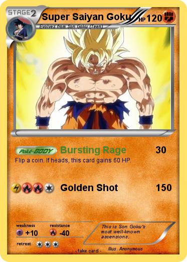 Pokemon Super Saiyan Goku