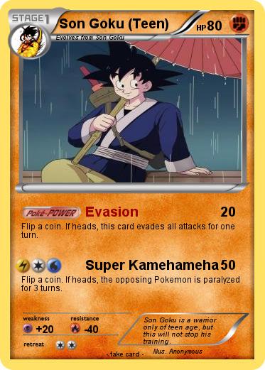 Pokemon Son Goku (Teen)