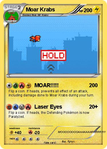 Pokemon Moar Krabs