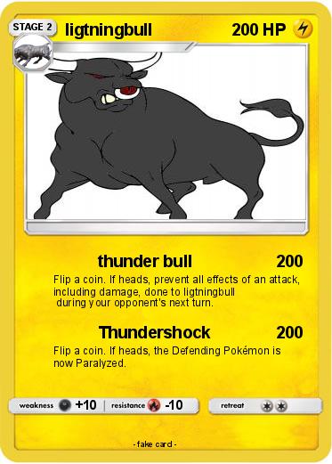 Pokemon ligtningbull